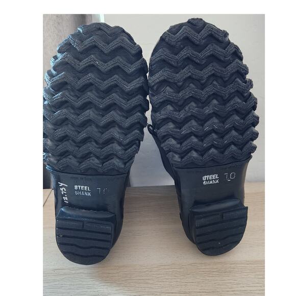 LaCrosse Outdoorsman Sz 10 Winter Wool Insulated Neoprene Boots STEEL TOE SHANK - Picture 10 of 13